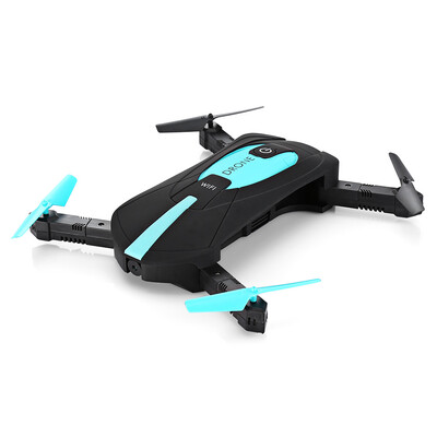 

JY018 Mini Foldable RC Pocket Drone BNF WiFi FPV 03MP Camera 480P Video G-sensor Mode Air Press Altitude Hold