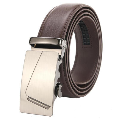 

top quality brown belt Cowskin be luxury mens genuine leather belts men automatic alloy buckle better gifts business choice
