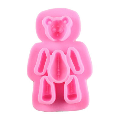 

Cute Bear Fondant Silicone Mold DIY Cake Mold Chocolate Fudge Tool Baking Utensils