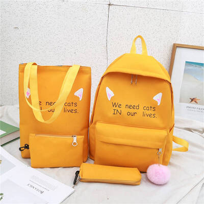 

Junior high school studentsschoolbags female Korean version high school students 3-4-5-6 grade shoulder bags female canvas large