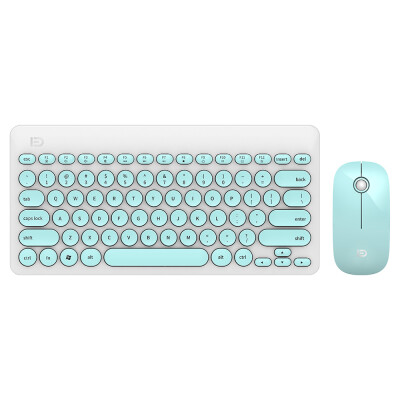 

FD IK6620 Ultra Slim 24G Wireless Keyboard Mouse Set Gaming Keyboard Mouse Combo kit for Desktop Laptop PC Computer