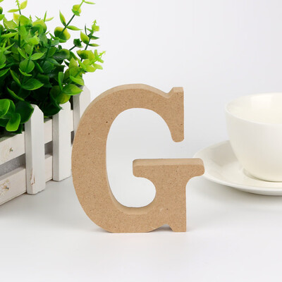 

Gobestart Wood Wooden A-&-Z Letters Red Alphabet Wedding Birthday Party Home Decorations