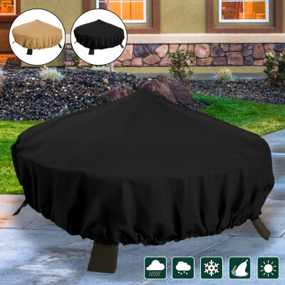 

New Weatherproof Garden Patio Fire Pit Cover Protector Shelter