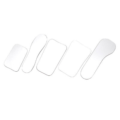 

5 Pcsset Dental Orthodontic Dental Photography Glass Double-Sided Mirrors Dental Tools