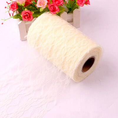 

FUNNYBUNNY 10Yards Vintage Lace Roll Floral Lace Ribbon for Sash DIY Wedding Party Bridal Shower Decorations Gift Bow Craft