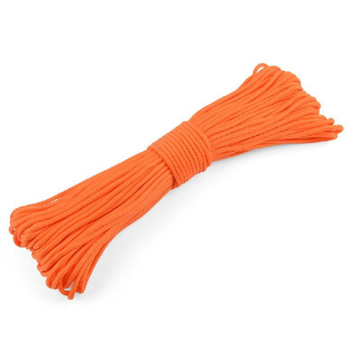 

100FT Camping Paracord Guyline Tent Rope 9 Strand Camping Parachute Cord