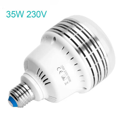 

45W 230V LED Light Bulb E26E27 Photography Daylight Lamp Bulbs 5500K Energy-saving for Photography Studio Home Warehouse Office H