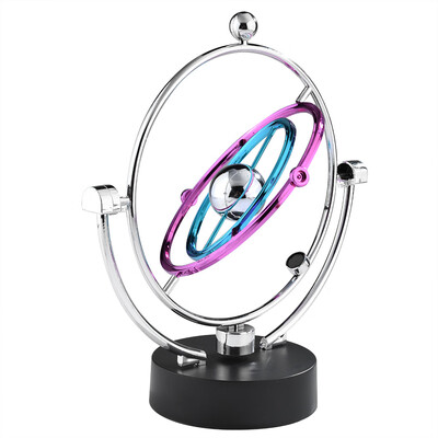 

Greensen Craft Milky Way Celestial Body Kinetic Movement Orbital Electric Wiggler Newton Swing Ball Desk