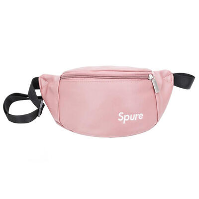 

Shoulder Waist Belt Packs Fanny Pouch Unisex Kids PU Leather Chest Bags