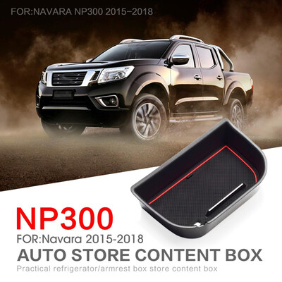 

Replacement For Nissan NP300 2015-2018 Center Console Armrest Storage Box Insert Tray Pallet