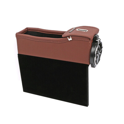 

Tailored Car Seat Gap Crevice Leather Catcher Storage Box Organizer Pocket Cup Holder