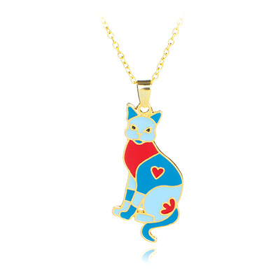 

Dog Jewelry Pet Dog Necklaces Bulldog Pendant Necklace for Friendship Party Gifts
