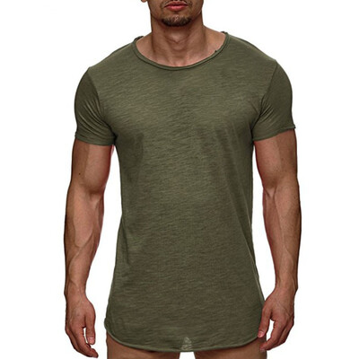 

Toponeto Mens Pure Color Fashion Pattern Casual Fashion Lapel Short Sleeve Shirt