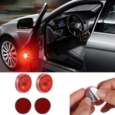 

2x Car Door Warning Light 35 Safety Warning Magnetic Induction LED Door Light