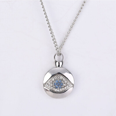 

New Europe&The United States Can Be Opened To Open The Eyes Round Diamond Casket Necklace