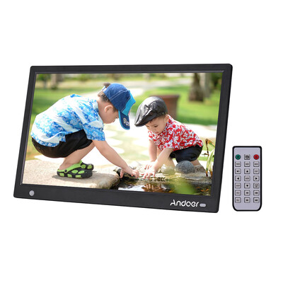 

Andoer 156 Inch 19201080 IPS LED Digital Photo Frame Electronic Picture Album Advertising Machine Scroll Subtitle Motion Detecti