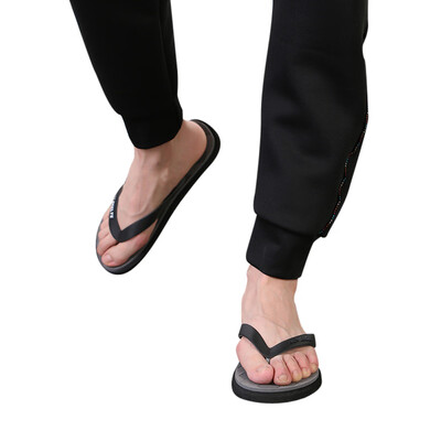 

Rose Men Fashion Outdoors Flat Heel Round Toe Flip Flops Slipper Beach Shoes