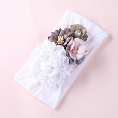 

Kids Baby Girl Big Flower Headband Hair Band Bow Accessories Headwear Headdress