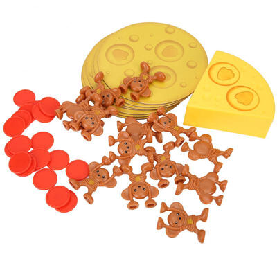 

Greensen Mouse Stacking Cheese Tower Balance Game Balancing Tumble Game Kids Child Educational Toys