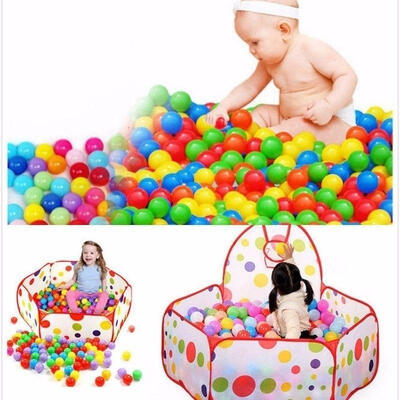

2050100pcs Quality Secure Baby Kid Pit Toy Swim Fun Colorful Soft Plastic Ocean Ball Gifts