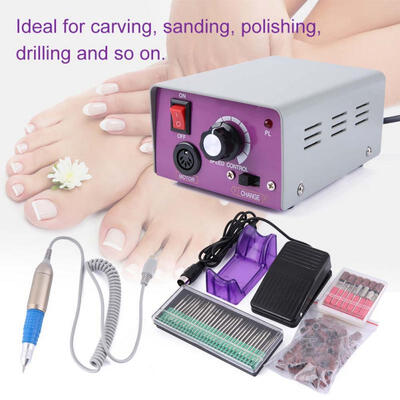 

Greensen Professional Electric Nail Drill Pen File Kit Manicure Pedicure Machine 110V