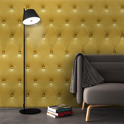 

Gobestart 3D Vintage Leather textured wallpaper PVC Mural Realistic Look Waterproof
