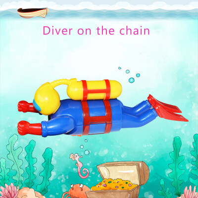 

YIWULA1PCS Dive Diver On The Chain Brain Game Fuuny Water Toy For Child