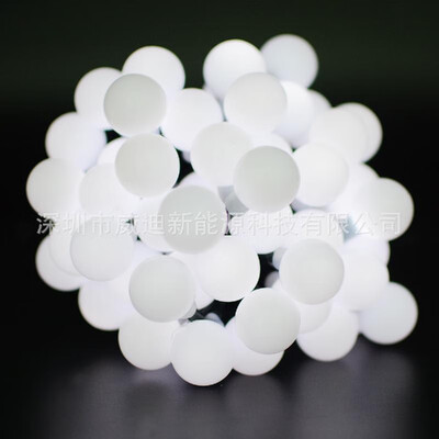 

30LED small white ball solar light string milk bubble shape Christmas garden holiday wedding decoration place light string