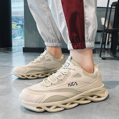 

2019 new autumn sports&leisure ins tide shoes old white shoes wild trend increased outdoor white mens shoes