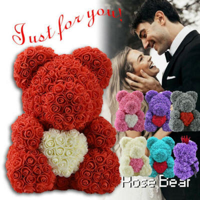 

Teddy Bear Rose Flower Birthday Valentines Day Girlfriend Anniversary Gift AU