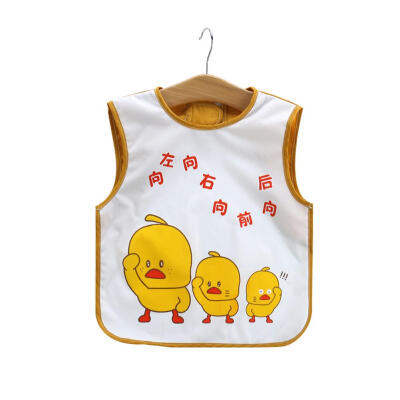 

Cartoon Baby Bibs Apron Adjustable Burp Cloths Sleeveless Feeding Clothes