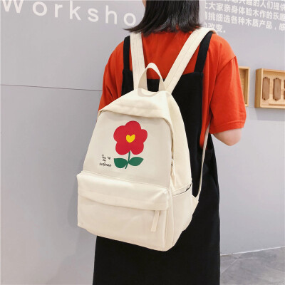 

Ins Wind Bag Female Korean High School Students Tide Brand Simple Mori Department Ancient Feeling Small Fresh Backpack Backpack