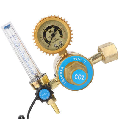 

Greensen CO2 Pressure Regulator Carbon Dioxide Pressure Reducer Heated Pressure Gauge 220V CN Plug