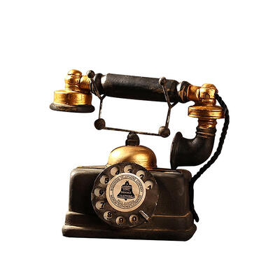 

Retro Telephone Models Photography Prop Desktop Ornaments Window Decoration