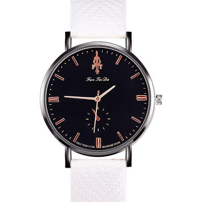 

Womens Fashion Casual Quartz Analog Leather Watch Rose Gold WatchCase Lady Dress Watches