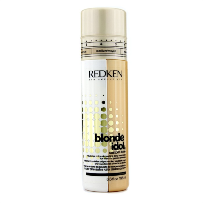 

REDKEN - Blonde Idol Custom-Tone Adjustable Color-Depositing Daily Treatment For Warm or Golden Blondes 196ml66oz