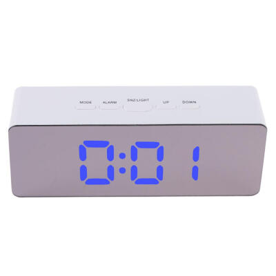 

Multifunction Digital Mirror LED Mirror Clock Alarm with Temperature Snooze