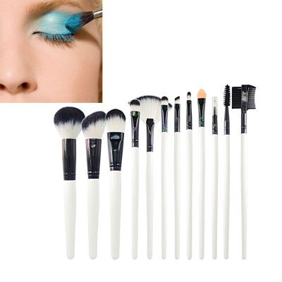 

〖Follure〗12 PCS Cosmetic Makeup Brush Makeup Brush Eyeshadow Brush