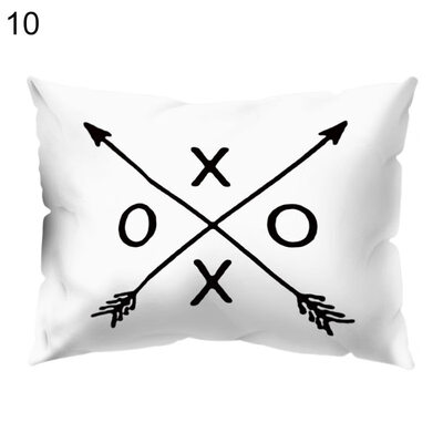 

Heart Antler Arrow Circle Pillow Case Cushion Cover Sofa Bed Car Office Decor