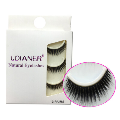 

〖Follure〗1 Box Luxury 3D False Lashes Fluffy Strip Eyelashes Long Natural Party