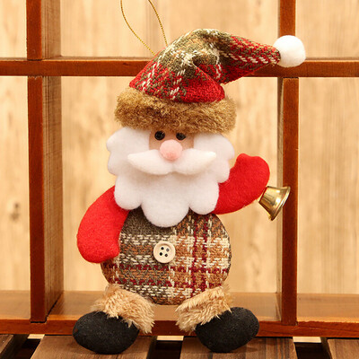 

〖Follure〗Christmas Tree Decor Candy Bag Ornaments Xmas Decor Santa Claus Party Decor
