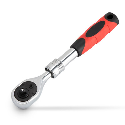 

Handle Socket Extending Telescopic Ratchet Wrench Tool