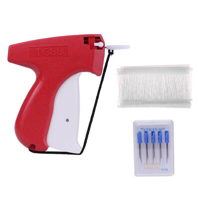 

Clothes Garment Sewing Price Label Tagging Tag Gun5 Needles1000 Barbs