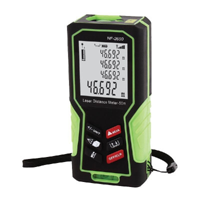 

NF-2100 Handheld Laser Distance Measure Rangefinder Diastimeter Ranging Tool Distance Measurement Tool Digital Measurement Meter E