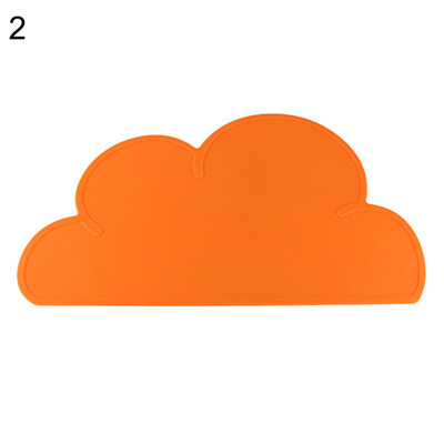 

Cloud Shaped Silicone Placemat Children Baby Plate Mat Waterproof Tableware Pad