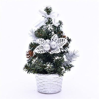 

Mini Christmas Tree Home Holiday Decor Festival Miniature Artificial Table 20cm