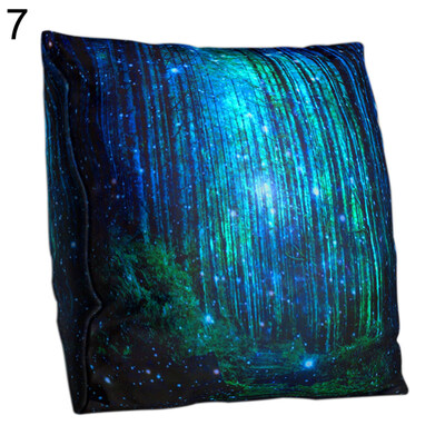 

Double-sided Printed Tree Moon Mountain Pillow Case Cushion Cover Sofa Bed Decor