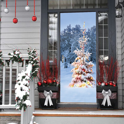 

Tailored Christmas Tree Door Cover Holiday Covers Decoration 30-Inch By 65-Feet