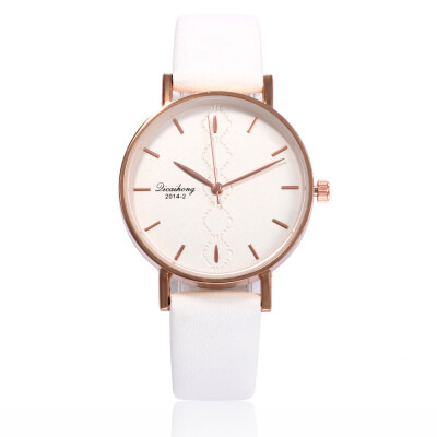 

Womens simple scale watch belt quartz watch female models