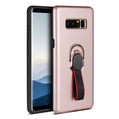 

Phone Ring Case Samsung Galaxy Note 8 Magnetic Stand Cover Samsung Note8 SM-N950F SM-N950FDS SM-N950FD Hybrid TPU Bumper Case